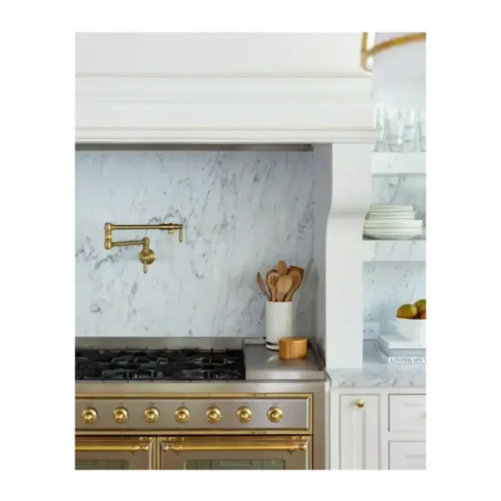 ILVE Majestic II 60" Dual Fuel Freestanding Range in Stainless Steel with Brass Trim, UM15FDNS3SSG