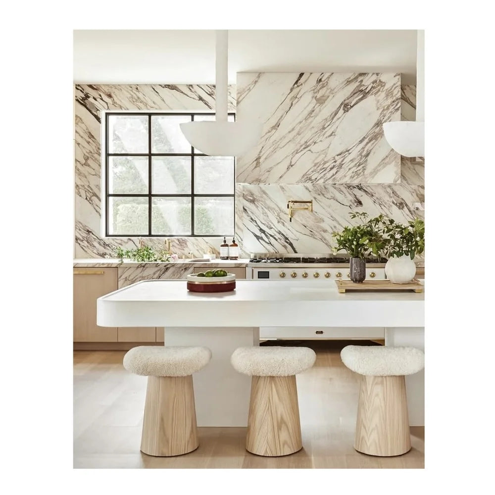 ILVE Majestic II 60" Dual Fuel Freestanding Range in White with Brass Trim, UM15FDNS3WHG