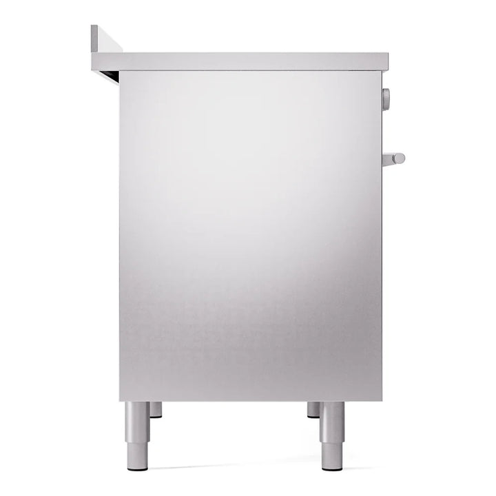 ILVE Professional Plus II 40" Induction Freestanding Range in Stainless Steel with Stainless Steel Trim, UPDI406WMPSS